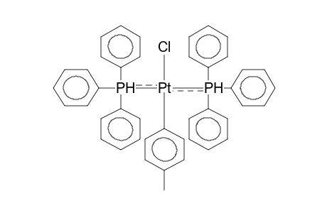 TRANS-BIS(TRIPHENYLPHOSPHINE)(PARA-TOLYL)CHLOROPLATINA