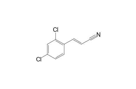 (2E)-3-(2,4-Dichlorophenyl)-2-propenenitrile