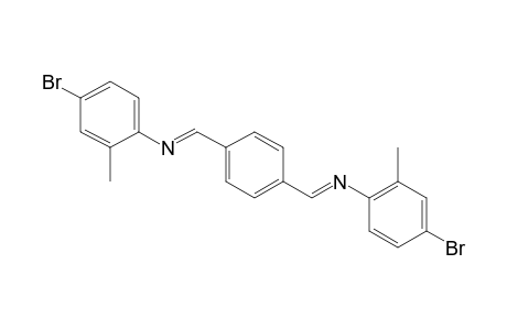 N,N'-(p-phenylenedmethylidyne)bis[4-bromo-o-toluidine]