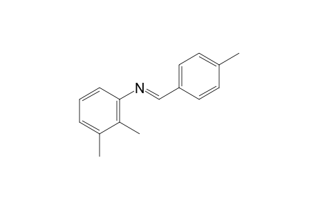 N-(p-methylbenzylidene)-2,3-xylidine