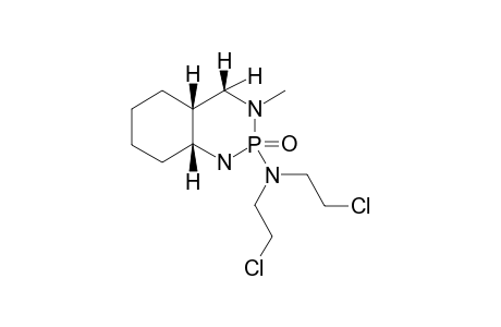 RAC-(2R,4AR,8AR)-2-[BIS-(2-CHLOROETHYL)-AMINO]-3-METHYL-1,2,3,4,4A,5,6,7,8,8A-DECAHYDRO-1,3,2-BENZODIAZAPHOSPHINE-2-OXIDE