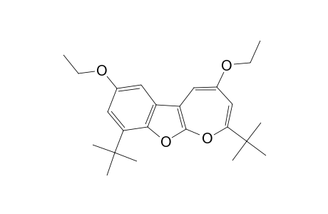 2,9-ditert-butyl-4,7-diethoxy-oxepino[2,3-b]benzofuran