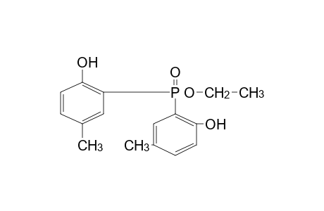 bis(6-hydroxy-m-tolyl)phosphinic acid, ethyl ester