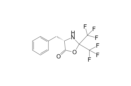 (4S)-4-Benzyl-2,2-bis(trifluoromethyl)-1,3-oxazolidin-5-one