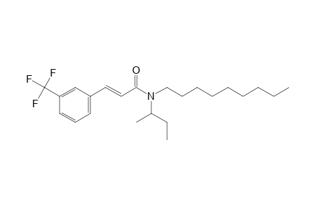 Trans-cinnamamide, 3-trifluoromethyl-N-(2-butyl)-N-nonyl-