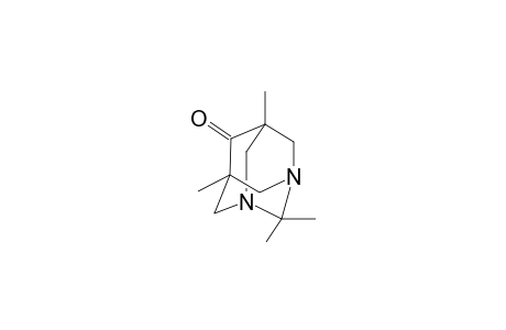 1,3-diazatricyclo[3.3.1.1~3,7~]decan-6-one, 2,2,5,7-tetramethyl-