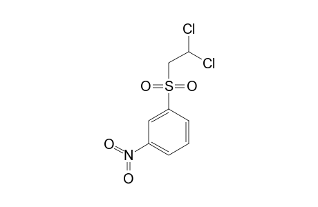 2,2-dichloroethyl m-nitrophenyl sulfone