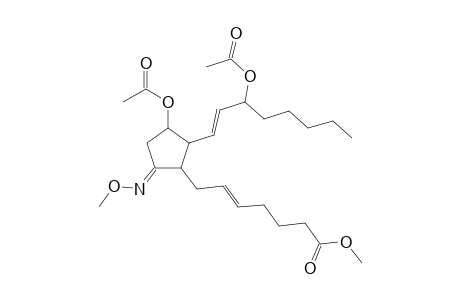 Pge-2-methyloxime, methyl ester, diacetate