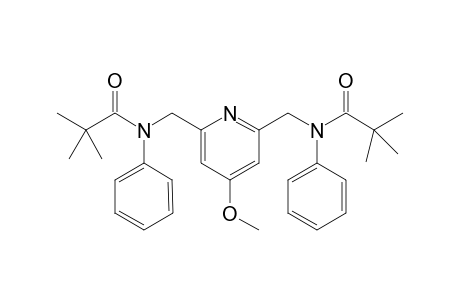 N-[[4-methoxy-6-[(N-pivaloylanilino)methyl]-2-pyridyl]methyl]-2,2-dimethyl-N-phenyl-propionamide