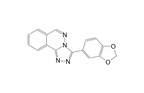 [1,2,4]triazolo[3,4-a]phthalazine, 3-(1,3-benzodioxol-5-yl)-