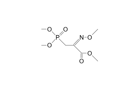 A-Methoximino-3-dimethylphosphono-propanoic acid, trimethyl ester