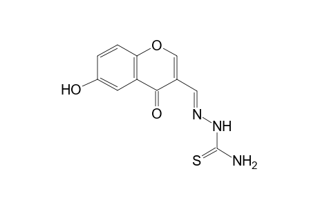 6-hydroxy-4-oxo-4H-chromene-3-carbaldehyde thiosemicarbazone