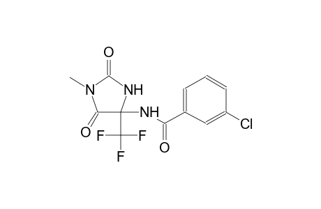 3-chloro-N-[1-methyl-2,5-dioxo-4-(trifluoromethyl)-4-imidazolidinyl]benzamide