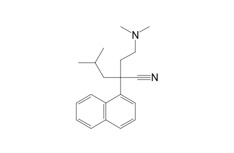 alpha-[2-(DIMETHYLAMINO)ETHYL]-alpha-ISOBUTYL-1-NAPHTHALENEACETONITRILE