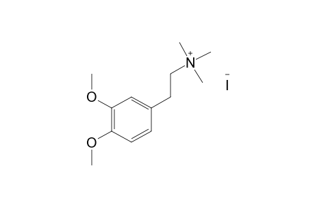 (3,4-dimethoxyphenethyl)trimethylammonium iodide