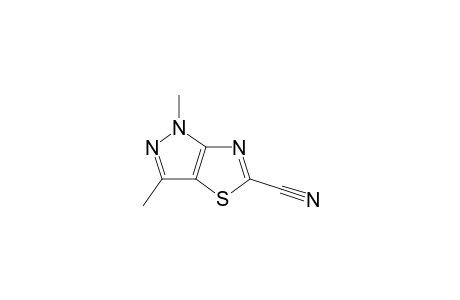 1,3-Dimethyl-1H-pyrazolo[3,4-d]thiazole-5-carbonitrile