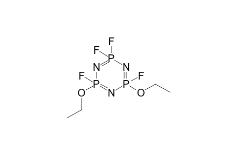 2,4-diethoxy-2,4,6,6-tetrafluoro-1,3,5-triaza-2.lambda.5,4.lambda.5,6.lambda.5-triphosphacyclohexa-1,3,5-triene