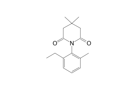 3,3-dimethyl-N-(6-ethyl-o-tolyl)glutarimide