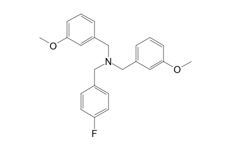 N,N-Bis(3-methoxybenzyl)-4-fluorobenzylamine