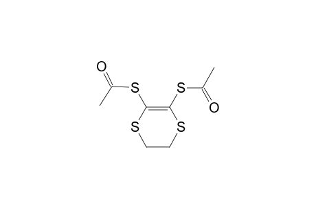 1-([3-(Acetylsulfanyl)-5,6-dihydro-1,4-dithiin-2-yl]sulfanyl)ethanone