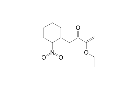 trans and cis-3-Ethoxy-1-(2-nitrocyclohexyl)but-3-en-2-one