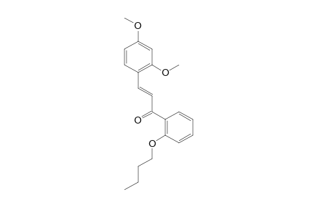 2,4-Dimethoxy-2'-(N-butyl)oxychalcone (isomer 2)