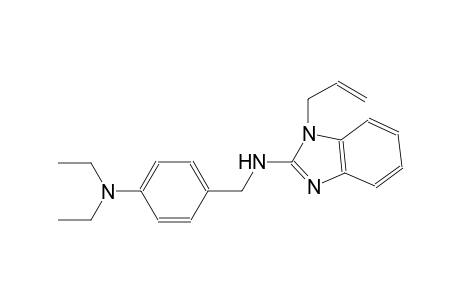 1H-benzimidazol-2-amine, N-[[4-(diethylamino)phenyl]methyl]-1-(2-propenyl)-