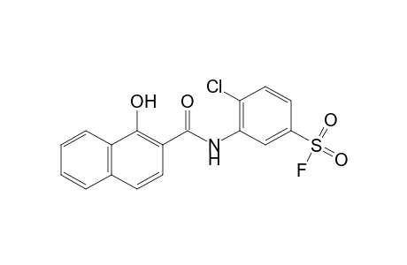 2'-chloro-5'-(fluorosulfonyl)-1-hydroxy-2-naphthanilide