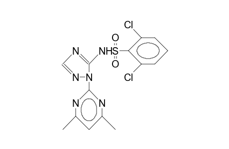 Benzenesulfonamide, 2,6-dichloro-N-[1-(4,6-dimethyl-2-pyrimidinyl)-1H-1,2,4-triazol-5-yl]-