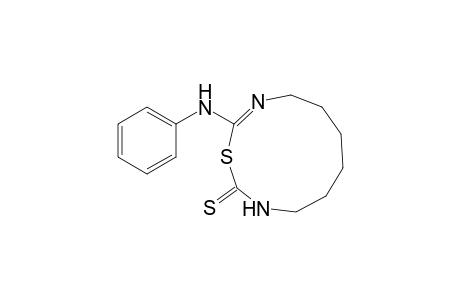 11-PHENYLAMINO-1-THIA-3,10-DIAZACYCLOUNDEC-10-ENE-2-THIONE