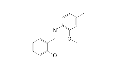 N-(2-Methoxy-4-methylphenyl)-2'-methoxybenzylidene amine