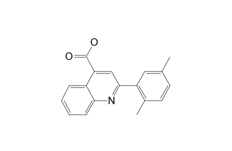 Quinoline-4-carboxylic acid, 2-(2,5-dimethylphenyl)-