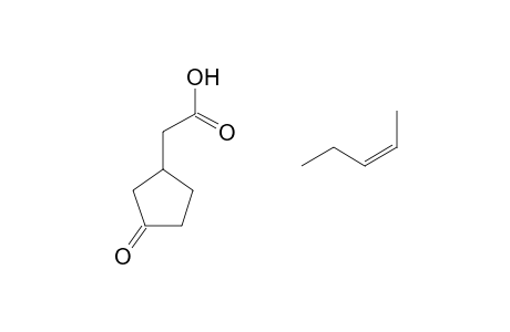 (3-Oxo-2-pent-2-enylcyclopentyl)acetic acid