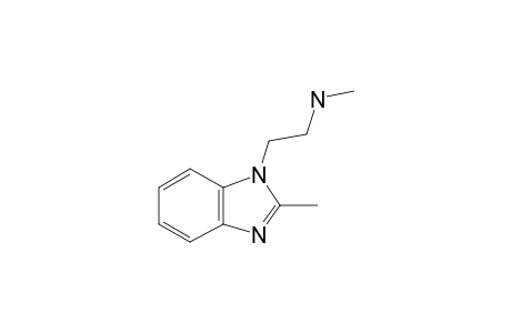 2-(2-Methyl-1H-1,3-benzodiazol-1-yl)ethan-1-amine, N-methyl-