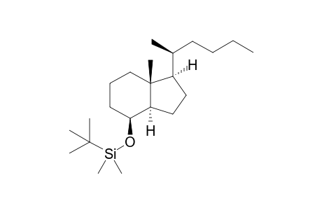 (20S)-de-A,B-8.beta.-(tert-butyldimethylsilyl)oxy-20-butyl-pregnane