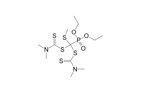 BIS-(DIMETHYLDITHIOCARBAMYL)-THIOMETHYL-ALPHA-DIETHYLPHOSPHORYLMETHANE