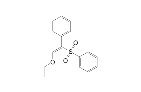 [(Z)-2-ethoxy-1-phenylethenyl]sulfonylbenzene