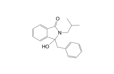 1H-isoindol-1-one, 2,3-dihydro-3-hydroxy-2-(2-methylpropyl)-3-(phenylmethyl)-