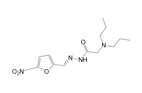 N,N-dipropylglycine, (5-nitrofurfurylidene)hydrazide