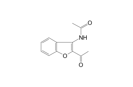 N-(2-acetyl-3-benzofuranyl)acetamide