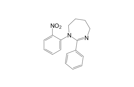 1-(o-nitrophenyl)-2-phenyl-4,5,6,7-tetrahydro-1H-1,3-diazepine