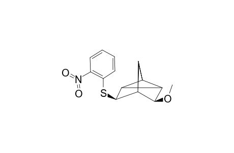 EXO-3-(2'-NITROPHENYLTHIO)-EXO-5-METHOXY-TRICYCLO-[2.2.1.0(2,6)]-HEPTANE