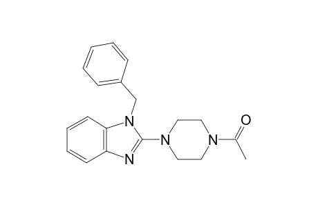 1-Benzyl-2-(piperazin-1-yl)-1H-benzo[D]imidazole, N-acetyl-