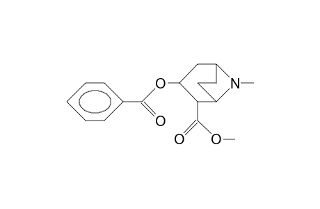 3b-Hydroxy-1aH,5aH-tropane-2b-carboxylic acid, methyl ester benzoate