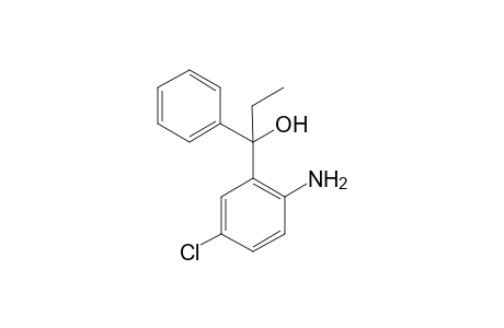 Benzenemethanol, 2-amino-5-chloro-.alpha.-ethyl-.alpha.-phenyl-