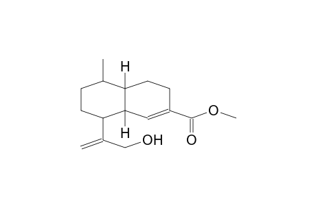 Methyl 3,4,5,6,7,8,8a-octahydro-8-[1-(hydroxymethyl)ethenyl]-5-methyl-2-naphthalenecarboxylic acid ester
