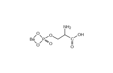 dl-Serine, dihydrogen phosphate (ester), barium salt