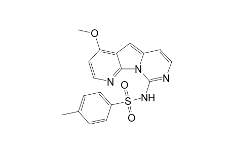 4-Methoxy-9-tosylaminopyrido[3',2':4,5]pyrrolo[1,2-c]pyrimidine