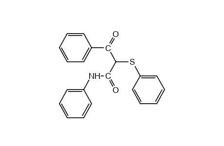 2-benzoyl-2-(phenylthio)acetanilide