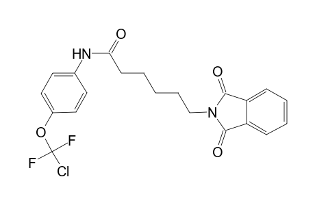 1H-isoindole-2-hexanamide, N-[4-(chlorodifluoromethoxy)phenyl]-2,3-dihydro-1,3-dioxo-